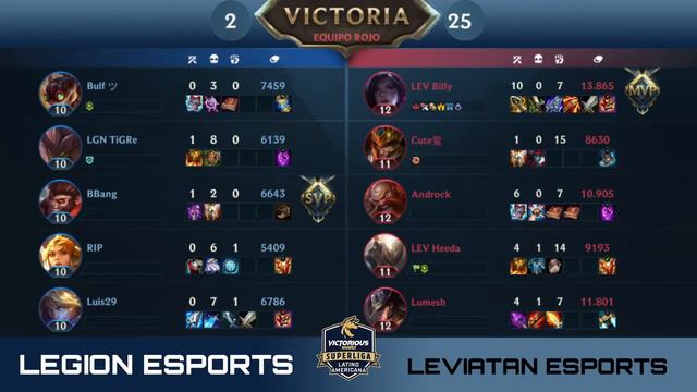 SEMIFINALES DE WILD RIFT: LEVIATAN x LEGION - FURIOUS x RAMSES | Victorious League смотреть онлайн