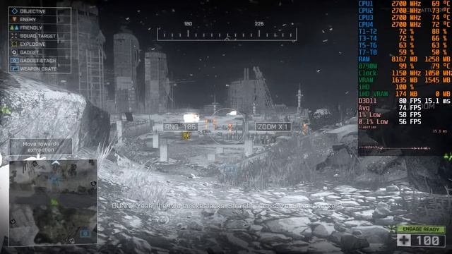 BATTLEFIELD IV Dell E6540 [HFR 80Hz] NimeZ GCN AMD Radeon 22.1.1 смотреть онлайн