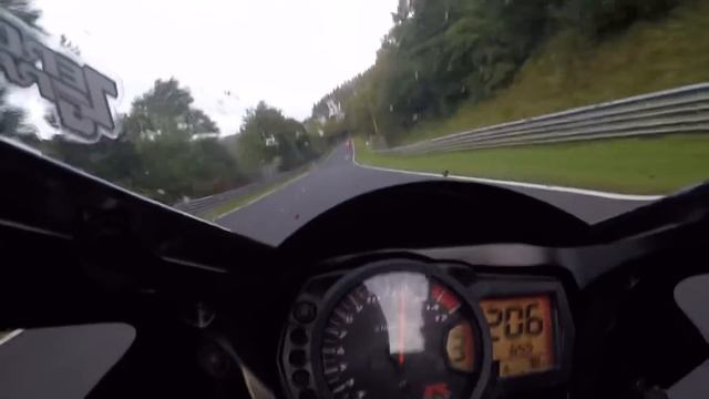 7:20 BTG Nordschleife Nürburgring GSX-R 1000 K5 FAST Motorcycle lap (with traffic) смотреть онлайн