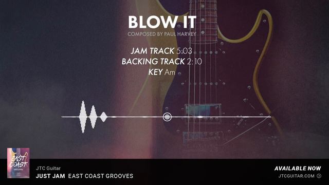 Guitar Jam Track in Am (A minor) - Funk Style Backing Track смотреть онлайн