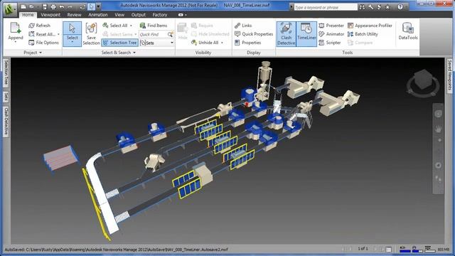 4D Layout Simulation with Factory Design Suite смотреть онлайн