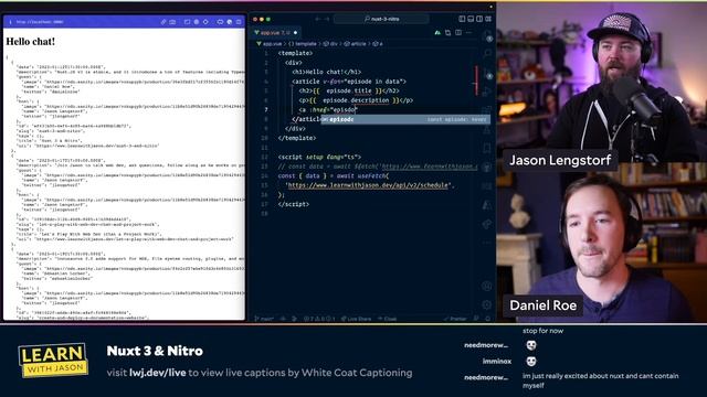 Nuxt 3 & Nitro смотреть онлайн