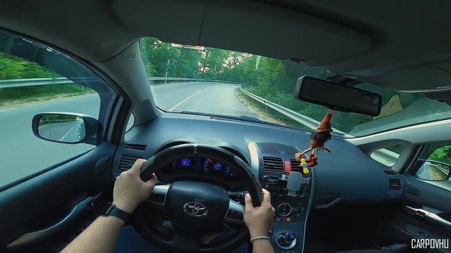 2011 Toyota Auris 1.8 Hybrid 73 KW (~100 le.) Benzin/Petrol - Hungarian POV Drive - Magyar POV смотреть онлайн
