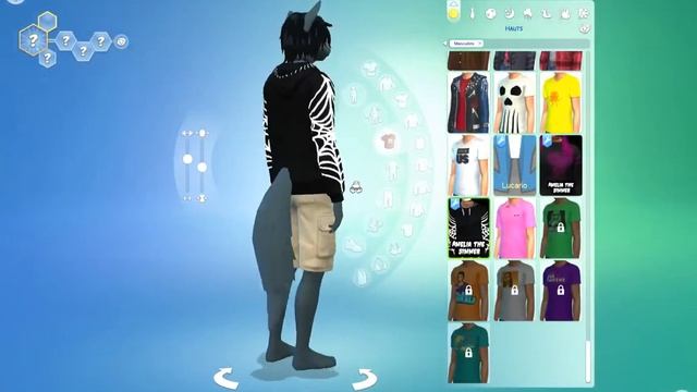 emo wolf sims 4 смотреть онлайн