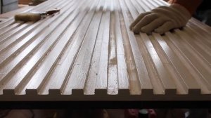 ОЧЕНЬ КРУТО Декоративная панель ТВ и полки своими руками / Рейки на стену / Мебель своими руками