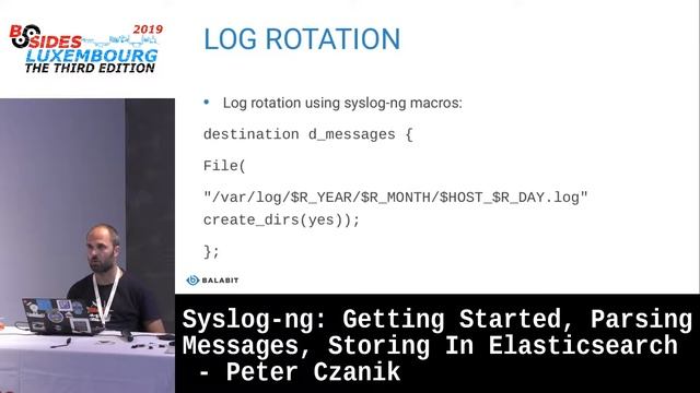 Syslog-ng: Getting Started, Parsing Messages, Storing In Elasticsearch - Peter Czanik смотреть онлайн