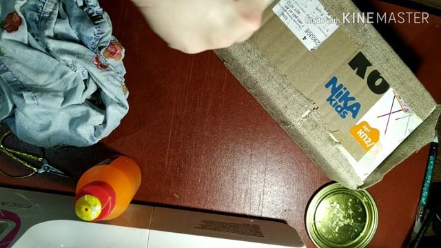 МК Как сделать шкатулку из сподручных материалов. Скрапбукинг. смотреть онлайн