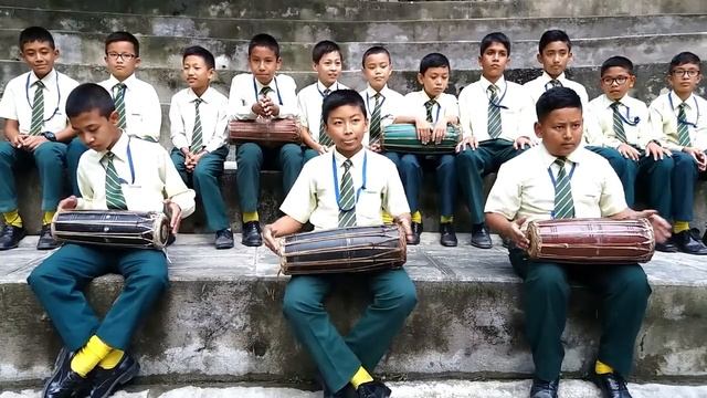 YOUNG PERCUSSIONISTS OF GYANODAYA || Promoting Nepali Folk Musical Instruments смотреть онлайн