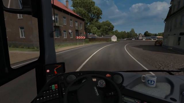 Euro Truck Simulator 2 (Перевозка пассажиров) Берлин-Паневежис [2/2] смотреть онлайн