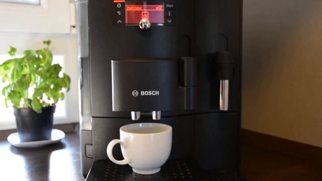 Bosch Kaffeevollautomat Café Crème смотреть онлайн