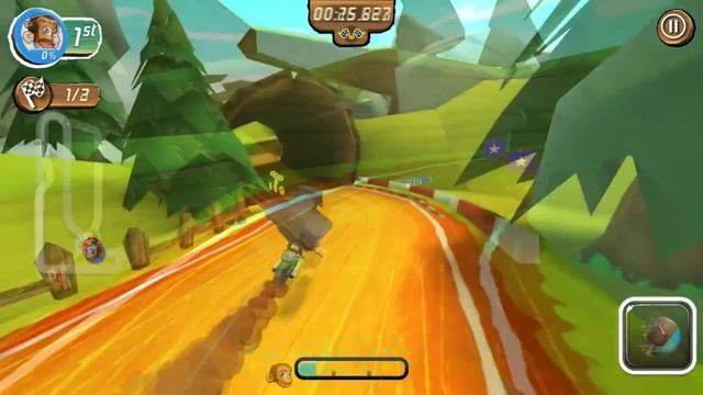Анонс игры Super Nitro Chimp для мобильных устройств смотреть онлайн
