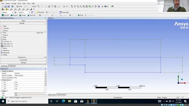 Demo - CFD - ANSYS Fluent Workflow for the solution of laminar 2D backward facing step (BFS) proble смотреть онлайн