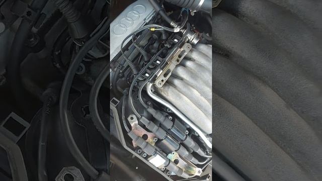 Неправильная работа двигателя Audi A6 C4 2.6 ABC смотреть онлайн