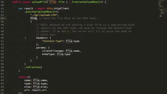 Uploading Files With HttpClient In Angular 7.2.11 смотреть онлайн