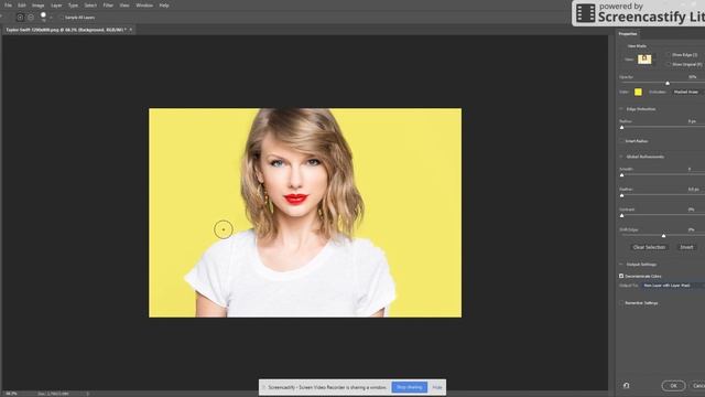 Cut out Taylor Swift's hair with Photoshop CC 2017 in 3 minutes смотреть онлайн