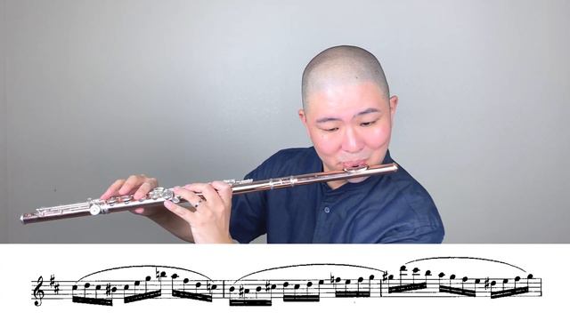 Andersen Flute Etude - Allegretto, Opus 41, No. 5 [Meodious & Progressive Studies for Flute, Pg. 37 смотреть онлайн