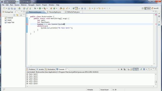 Java Tutorial 14 - Break und Continue смотреть онлайн