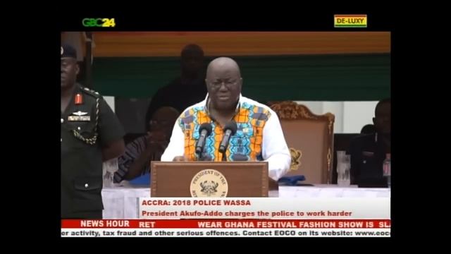 President Akufo-Addo charges police to work harder смотреть онлайн