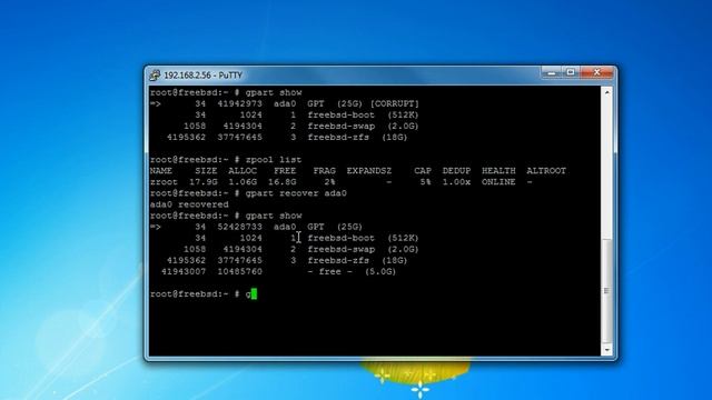 Extending ZFS on FreeBSD смотреть онлайн