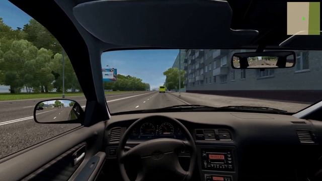 CITY CAR DRIVING - TOYOTA CHASER JZX 100 - ВОЖДЕНИЕ ПО ПДД смотреть онлайн
