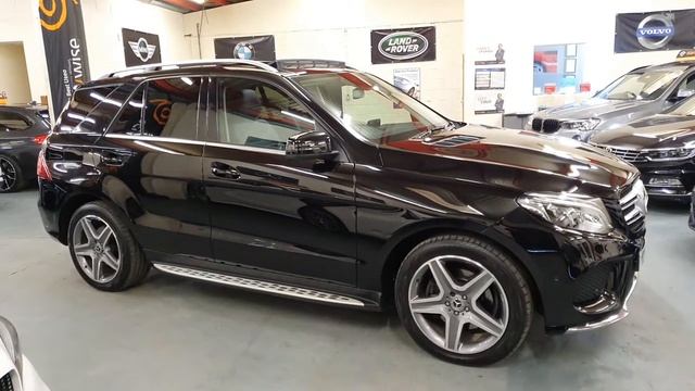 2017 67 Mercedes Benz GLE 350d AMG Line Premium Auto Black Huge Spec Pan Roof смотреть онлайн