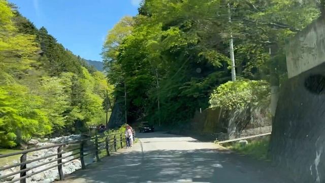 Япония: едем на горячие источники в горах!