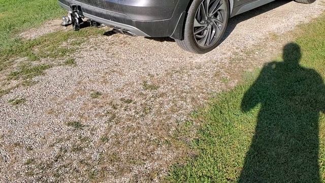 2020 Hyundai Tucson non Turbo all wheel drive towing boat 1988 bayliner Capri смотреть онлайн