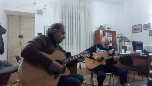 Domenico Modugno, Nel blu dipinto di blu, Cover by Raffaele Bizzini e emanuele Buscemi смотреть онлайн