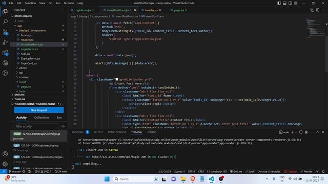 Study Online Project using Next.js 13.4 mongoose tailwindcss mongodb reactjs App Router Part - 9 смотреть онлайн