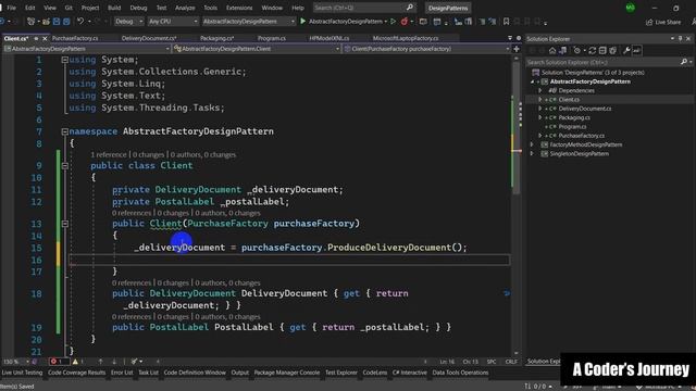 Design Patterns Tutorial - Episode 4 - Abstract Factory Design Pattern in C# смотреть онлайн