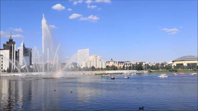 Казань - озеро Нижний Кабан смотреть онлайн