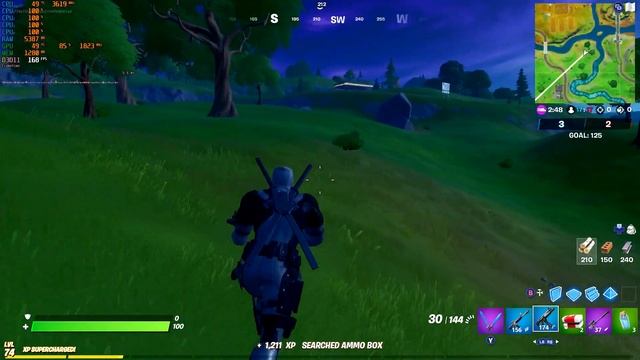 Fortnite C2S2 on Core i5-3470 3.2GHz GTX 1050ti 1080p Low смотреть онлайн
