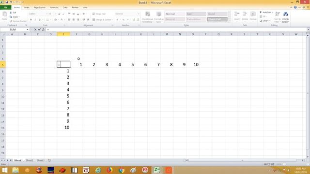 Data table or Multiplication table creation in Ms Excel смотреть онлайн