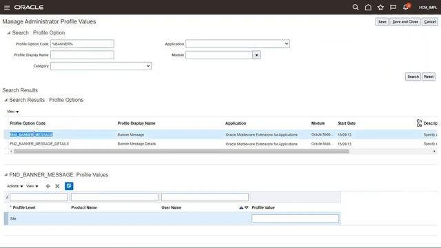 How to Enable Banner Message in Oracle Fusion Applications| TrioTech Software trainings смотреть онлайн