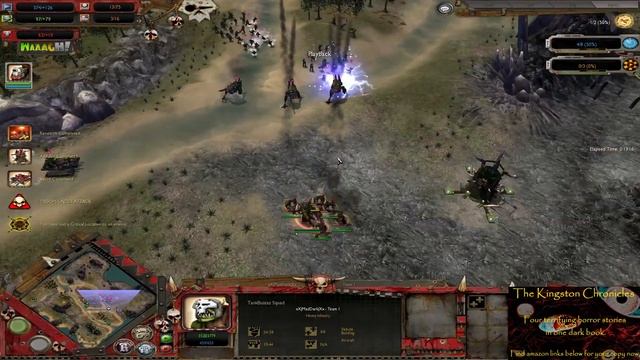 Dawn of War Soulstorm 1 v 1 Orks vs Imperial Guard смотреть онлайн