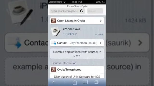 How to get java from cydia 2014 *works* смотреть онлайн
