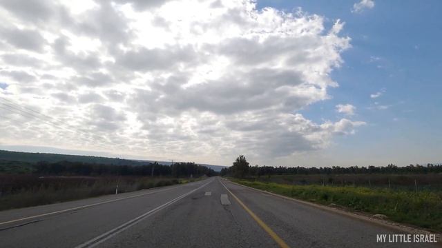 GALILEE PANHANDLE • Driving from Banias to Kiryat Shmona • ISRAEL 2021 смотреть онлайн