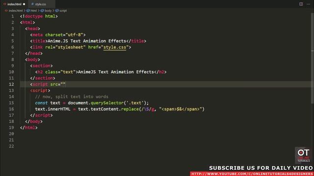 How to Create AnimeJS Text Animation Effects | Anime.js смотреть онлайн