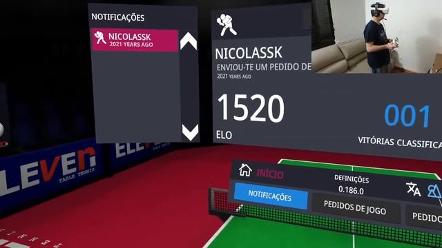 Eleven Table Tennis VR | Oculus QUEST 2 LINK | Esporte de domingo | Sunday´s trainning смотреть онлайн