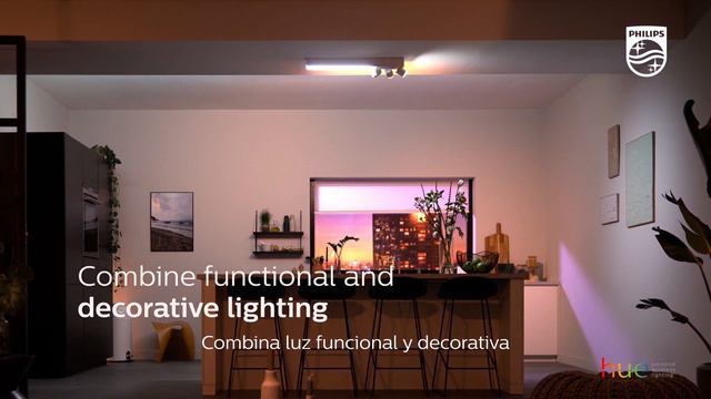 Philips Hue Centris: Un potente punto de luz en el techo смотреть онлайн