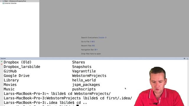 Building a Angular4+ Web App | S4P10 | Terminal in WebStorm and basic commands | Mac смотреть онлайн