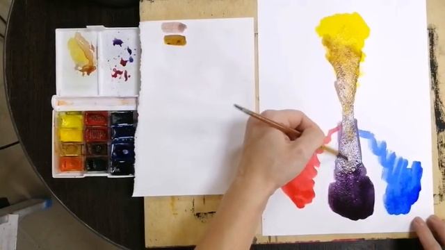 Сдержанная цветовая гамма. Урок для 4 класса. смотреть онлайн