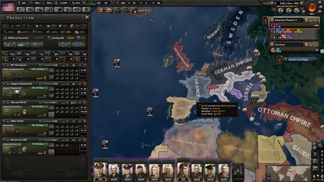 HOI4: In The Name of The Tsar - United States of America #5 (Finale) - Going Over There смотреть онлайн
