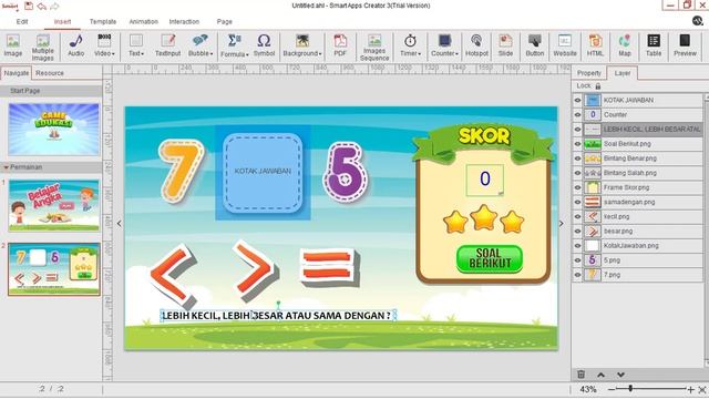 Tutorial membuat game Matematika смотреть онлайн