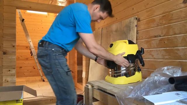 Краткий обзор Karcher WD 4 Premium смотреть онлайн
