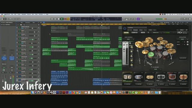 Test Perfect Drums in Logic Pro X 10.4.1 смотреть онлайн
