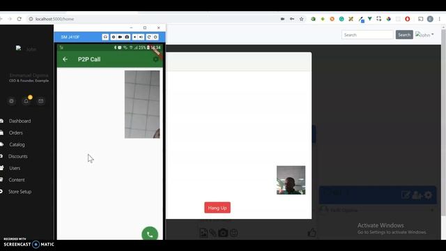 Recording #3 Real Time Video call with flutter , Asp .Net core and VueJs смотреть онлайн