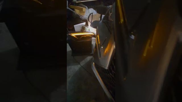 ДХО Lexus NX 300 реснички засада !!!! Разные на 4pin одних годов.