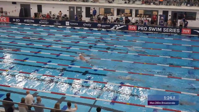 Will Licon First in Men's 200M Breaststroke | 2022 TYR PRO SWIM SERIES WESTMONT смотреть онлайн