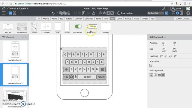 Balsamiq tutorial смотреть онлайн